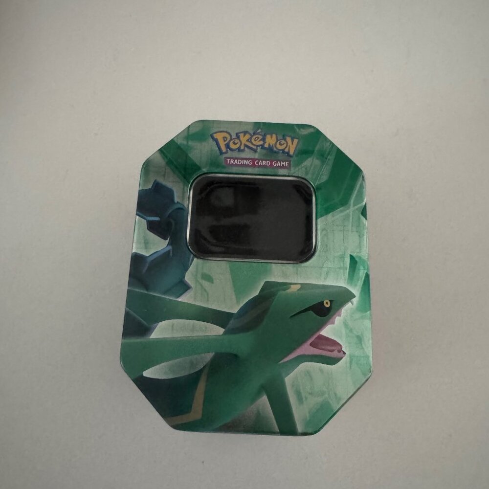 Pokemon TCG Rayquaza Kyogre Groudon Empty Collector's Tin with Insert